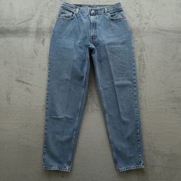 Levi's 550 Jeans Women's Size 12R High-Rise Relaxed Taper VTG Denim 30.5" Inseam - Picture 1 of 16